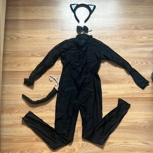Youth Black Cat Costume with headband